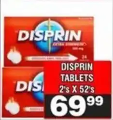 Advance Cash n Carry Disprin tablets offer