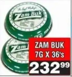 Advance Cash n Carry Zam buk offer