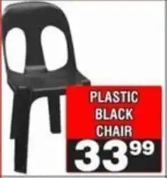 Advance Cash n Carry Plastic black chair offer