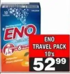 Advance Cash n Carry Eno travel pack offer