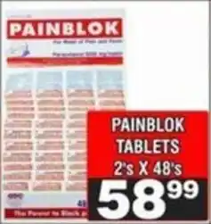 Advance Cash n Carry Painblok tablets offer