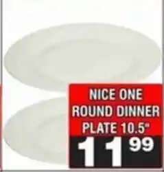 Advance Cash n Carry Nice one round dinner plate offer