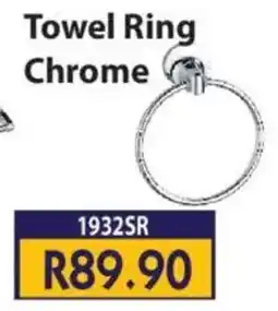 Laduma Hardware catalogue Towel Ring Chrome offer