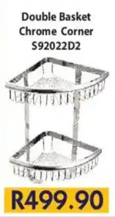Laduma Hardware catalogue Double Basket Chrome Corner offer