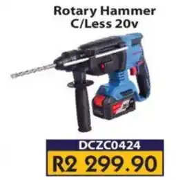 Laduma Hardware catalogue Rotary Hammer C/Less 20v offer