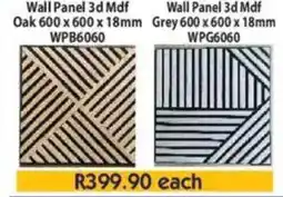 Laduma Hardware catalogue Wall Panel 3d Mdf offer