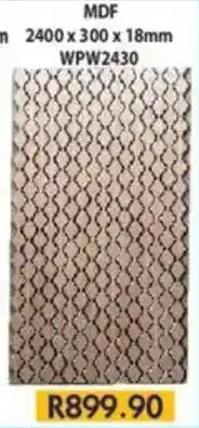 Laduma Hardware catalogue Wall Panel MDF offer