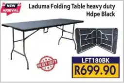 Laduma Hardware catalogue Laduma Folding Table heavy duty offer