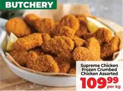 Food Lover's Market Supreme Chicken Frozen Crumbed Chicken Assorted offer