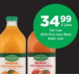 OK Foods Fair Cape 100% Fruit Juice Blend Asstd. offer