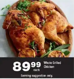 OK Foods Whole Grilled Chicken offer