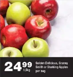 OK Foods Golden Delicious, Granny Smith or Starking Apples offer