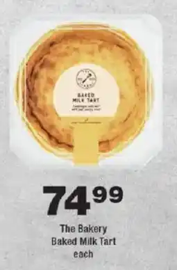 OK Foods The Bakery Baked Milk Tart offer