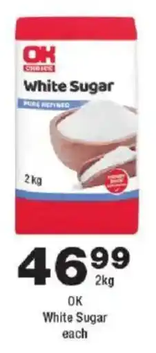 OK Foods OK White Sugar offer
