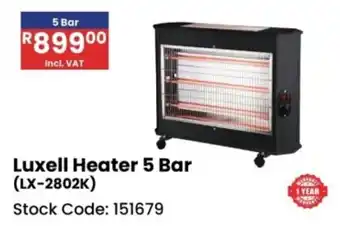 Africa Cash and Carry Luxell Heater 5 Bar offer