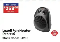 Africa Cash and Carry Luxell Fan Heater offer