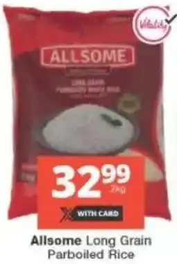 Checkers Allsome Long Grain Parboiled Rice offer