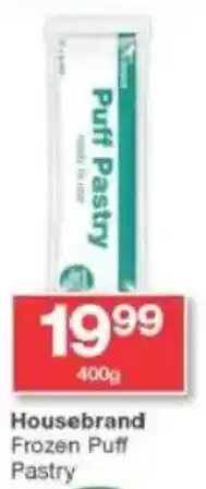 Checkers Housebrand Frozen Puff Pastry offer