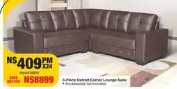 OK Furniture Detroit Corner Lounge Suite offer