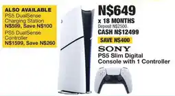 OK Furniture SONY PS5 Slim Digital Console with 1 Controller offer