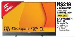 OK Furniture SKYWORTH Full HD Google TV offer