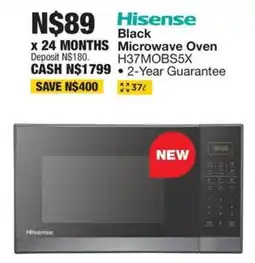 OK Furniture Hisense Black Microwave Oven offer