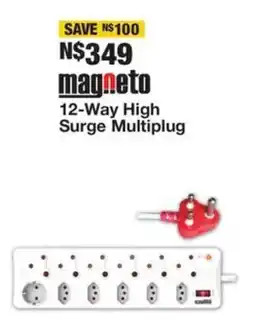 OK Furniture Magneto 12-Way High Surge Multiplug offer