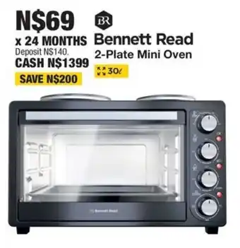 OK Furniture Bennett Read 2-Plate Mini Oven offer
