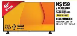 OK Furniture Telefunken Full HD LED TV offer