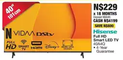 OK Furniture Hisense Full HD Smart LED TV offer