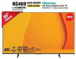 OK Furniture Hisense 4K Smart Digital LED TV offer