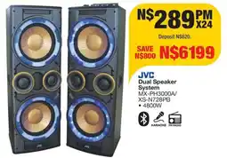 OK Furniture JVC Dual Speaker System offer