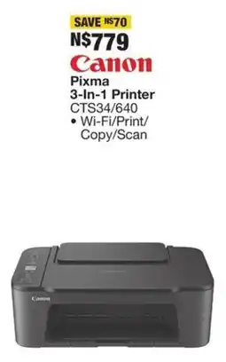 OK Furniture Canon Pixma 3-In-1 Printer offer