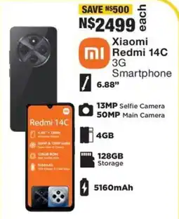 OK Furniture Xiaomi Redmi 14C 3G Smartphone offer