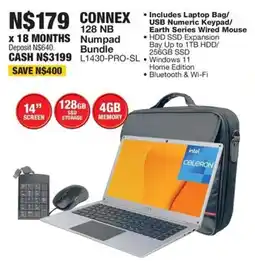 OK Furniture CONNEX 128 NB Numpad Bundle offer