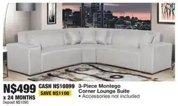 OK Furniture Montego Corner Lounge Suite offer