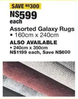 OK Furniture Assorted Galaxy Rugs offer