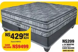 OK Furniture Restonic 183cm Chiro-Zone Pillow-Top Base Set offer