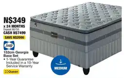 OK Furniture Sealy 152cm Georgia Base Set offer