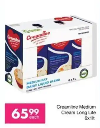 Save Creamline Medium Cream Long Life offer