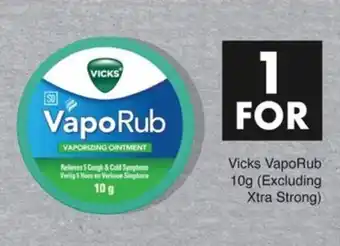 Save Vicks VapoRub offer