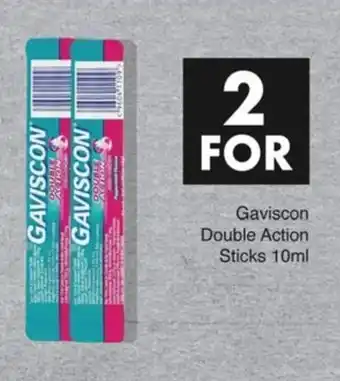 Save Gaviscon Double Action Sticks offer
