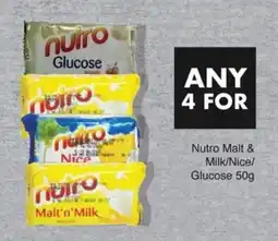 Save Nutro Malt & Milk/ Nice/ Glucose offer
