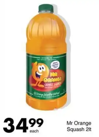 Save Mr Orange Squash offer
