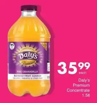 Save Daly's Premium Concentrate offer