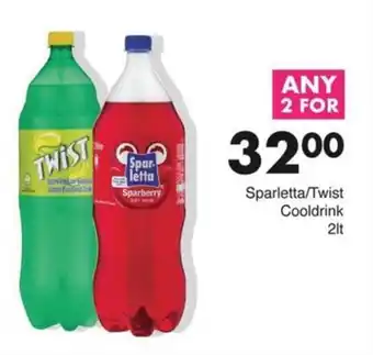 Save Sparletta/ Twist Cooldrink offer