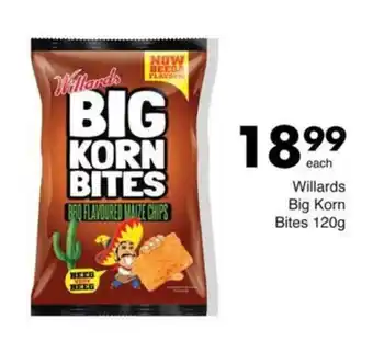 Save Willards Big Korn Bites offer