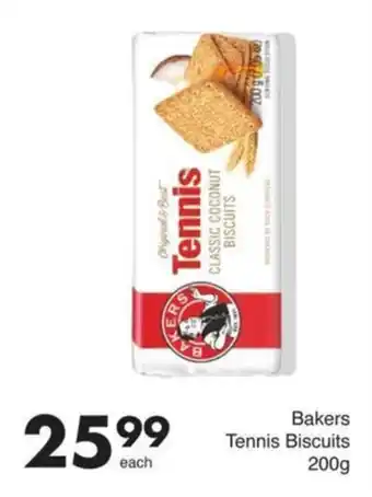 Save Bakers Tennis Biscuits offer