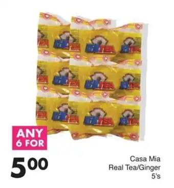 Save Casa Mia Real Tea/ Ginger offer