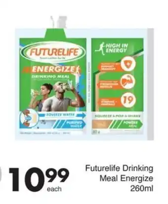 Save Futurelife Drinking Meal Energize offer